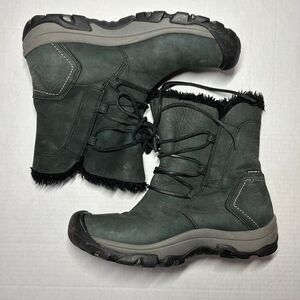 Keen Brighton Boots 200 g. Insulation Black Leather Women's Size 9